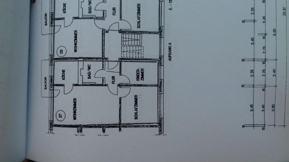 Etagenwohnung Greifswald Groß Schönwalde - 3 Zimmer, 55 m&sup2;, 517&euro; | Angebot:25966502