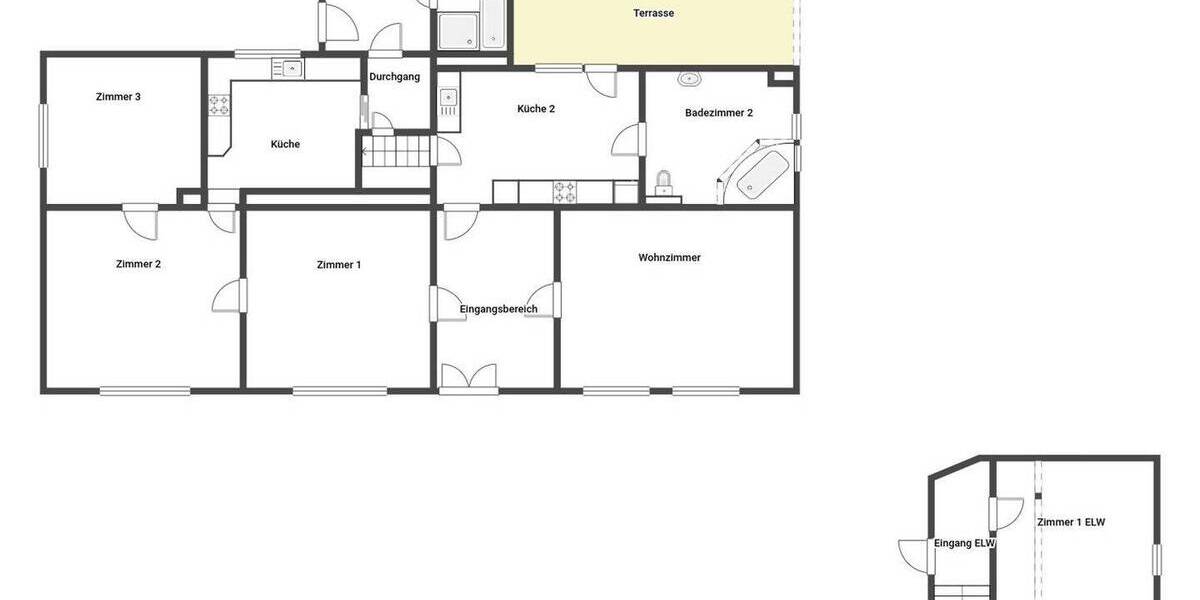 Einfamilienhaus Süderholz Behnkenhagen - 8 Zimmer, 226 m&sup2;, 299.000&euro; | Angebot:26037138