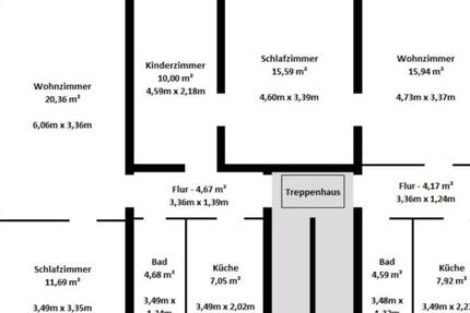 Wohnung Neetzow-Liepen Liepen - 6 Zimmer, 107 m&sup2;, 1.250&euro; | Angebot:27639531