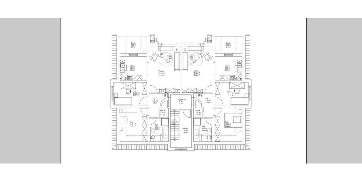 Etagenwohnung Karlshagen - 3 Zimmer, 62 m&sup2;, 354.000&euro; | Angebot:26545018