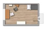 Etagenwohnung Greifswald Groß Schönwalde - 1 Zimmer, 20 m&sup2;, 298&euro; | Angebot:27720831