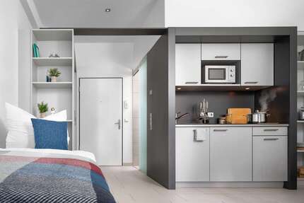 Wohnung Greifswald Südliche Mühlenvorstadt - 1 Zimmer, 29 m&sup2;, 359&euro; | Angebot:19776996