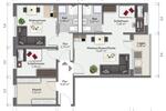 Etagenwohnung Greifswald Groß Schönwalde - 4 Zimmer, 68 m&sup2;, 492&euro; | Angebot:26490420
