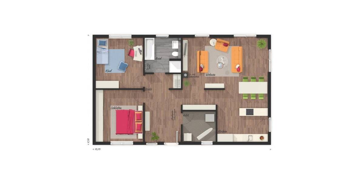 Grundstück Garz/Rügen Wendorf - 95.000&euro; | Angebot:25680501