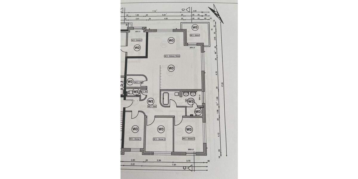 Etagenwohnung Greifswald Groß Schönwalde - 4 Zimmer, 137 m&sup2;, 1.716&euro; | Angebot:25728918
