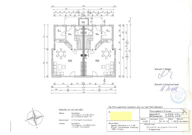 Doppelhaushälfte Putbus / Lauterbach Lauterbach - 4 Zimmer, 123 m&sup2;, 320.000&euro; | Angebot:25680506