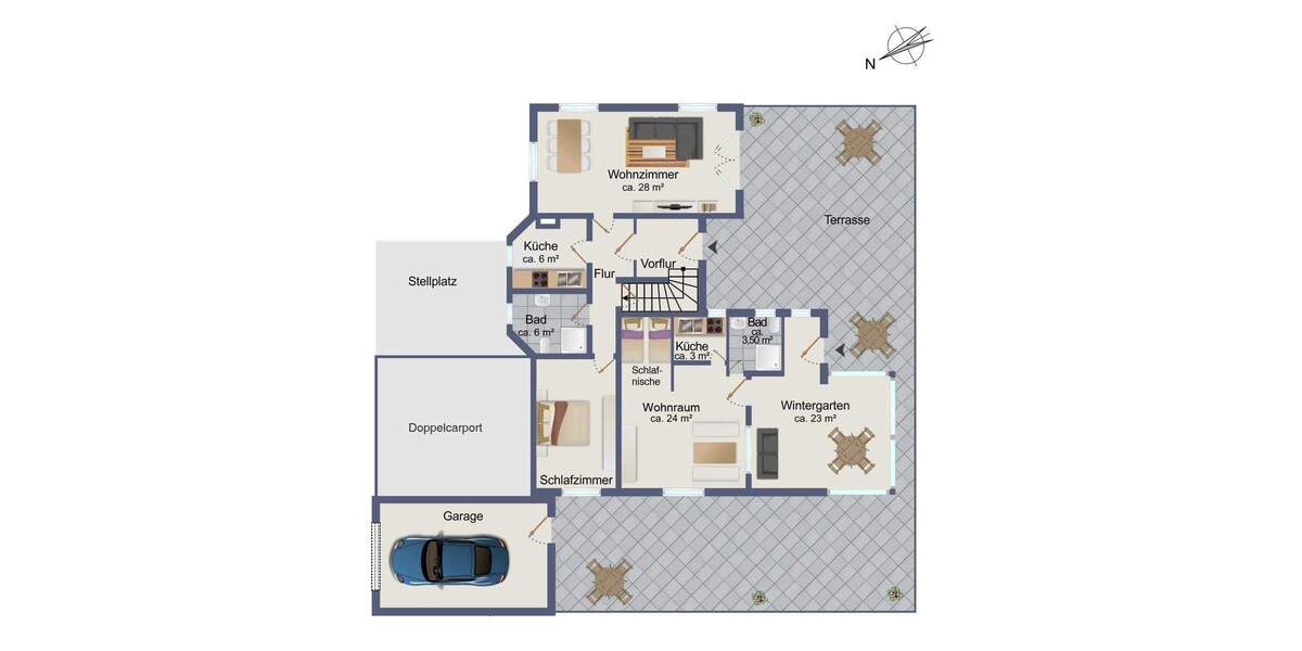 Mehrfamilienhaus, Wohnhaus Putbus / Lauterbach Lauterbach - 9 Zimmer, 238 m&sup2;, 498.000&euro; | Angebot:25683466