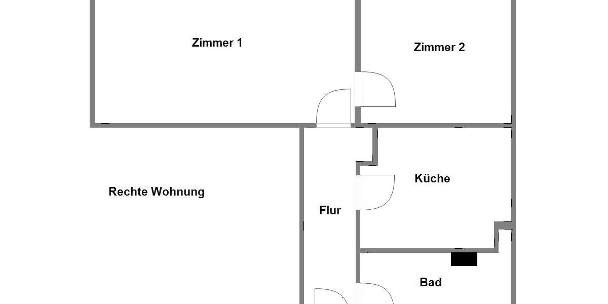 Etagenwohnung Steinhagen - 2 Zimmer, 52 m&sup2;, 340&euro; | Angebot:23874357
