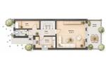 Reihenhaus Greifswald - 4 Zimmer, 101 m&sup2;, 1.540&euro; | Angebot:27674524