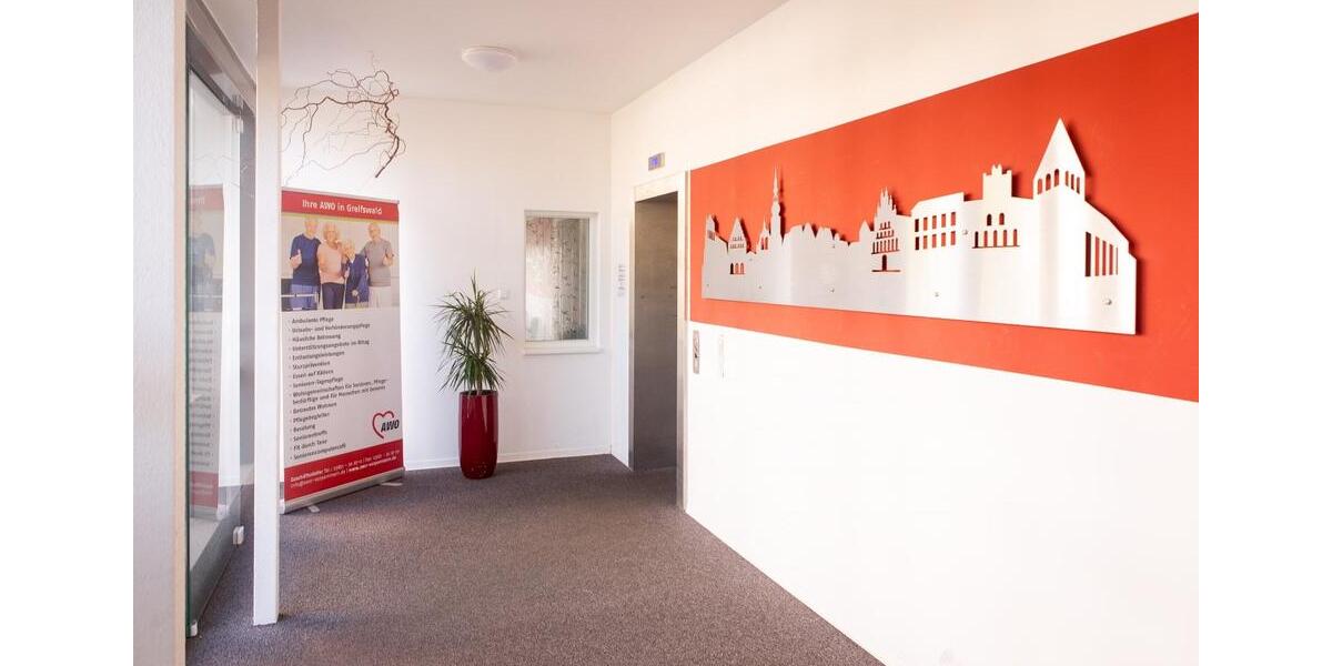 Etagenwohnung Greifswald Groß Schönwalde - 2 Zimmer, 39 m&sup2;, 324&euro; | Angebot:25540733