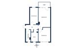 Etagenwohnung Schmatzin Schlatkow - 3 Zimmer, 57 m&sup2;, 57.750&euro; | Angebot:26434671
