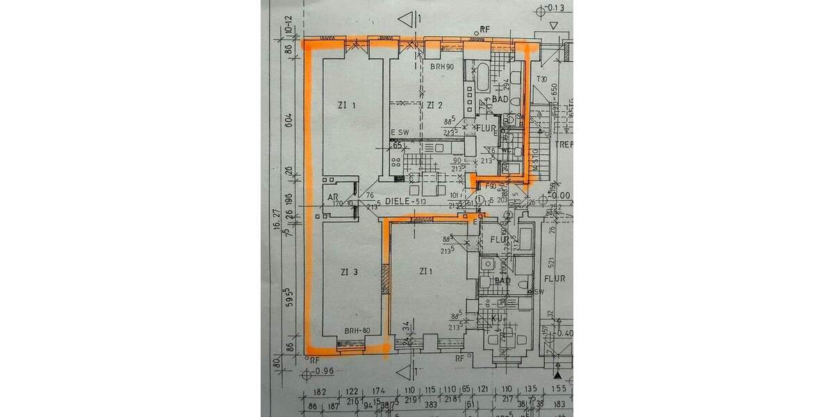 Terrassenwohnung Greifswald Innenstadt - 3 Zimmer, 92 m&sup2;, 1.300&euro; | Angebot:25663604