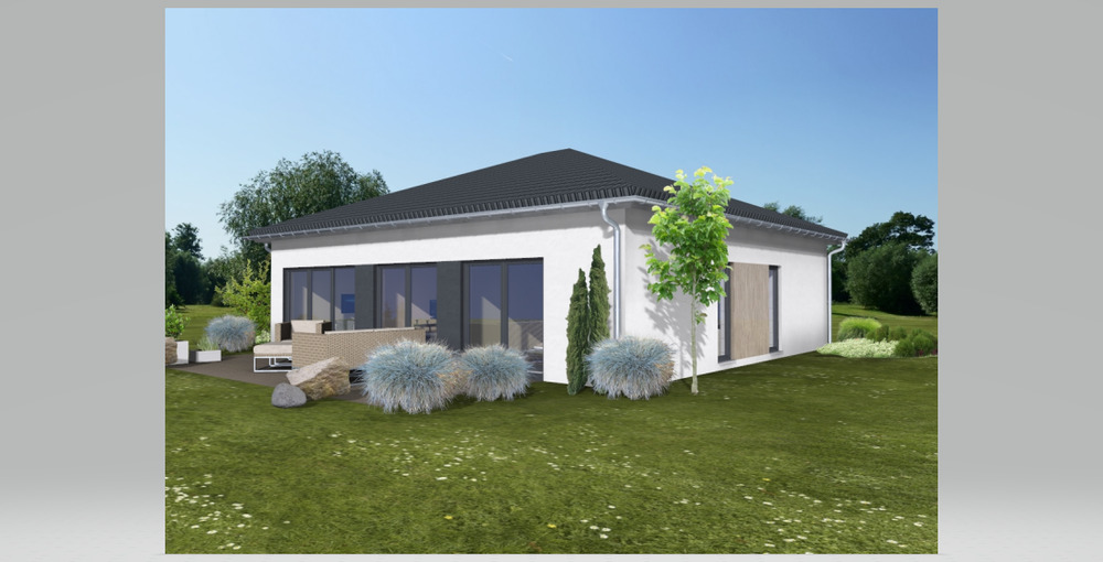 Ihr schicker Bungalow auf der Sonneninsel Usedom. Gerne treffen wir uns zum Planungsgespräch. - Einfamilienhaus Wolgast | Angebot:26086142