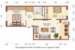 Etagenwohnung Greifswald Groß Schönwalde - 2 Zimmer, 47 m&sup2;, 376&euro; | Angebot:26286178