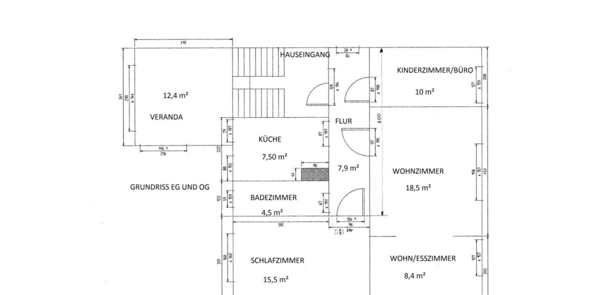 Etagenwohnung Greifswald - 4 Zimmer, 85 m&sup2;, 1.100&euro; | Angebot:25824977
