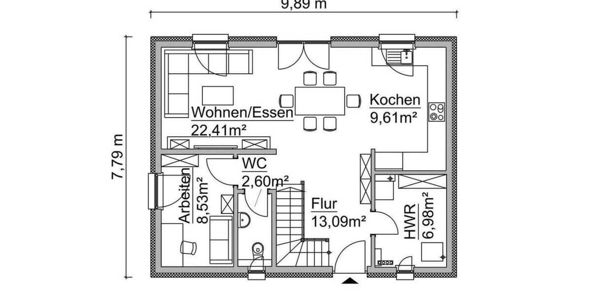 Einfamilienhaus Süderholz Kandelin - 4 Zimmer, 116 m&sup2;, 308.135&euro; | Angebot:25671870