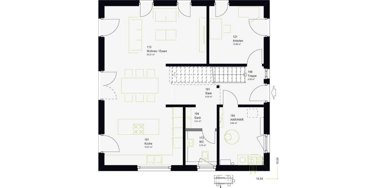 Einfamilienhaus Greifswald Obstbausiedlung - 5 Zimmer, 163 m&sup2;, 480.000&euro; | Angebot:26358939