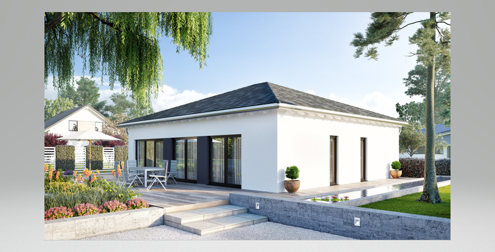 Ihr schicker Bungalow auf der Sonneninsel Usedom. Gerne treffen wir uns zum Planungsgespräch. - Einfamilienhaus Wolgast | Angebot:26086142