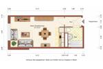 Etagenwohnung Greifswald Eldena - 1 Zimmer, 27 m&sup2;, 242&euro; | Angebot:26284925