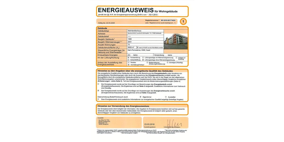 Mehrfamilienhaus, Wohnhaus Greifswald - 3 Zimmer, 70 m&sup2;, 259.000&euro; | Angebot:25257643