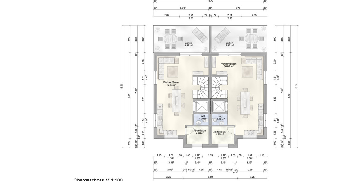 Doppelhaushälfte Putbus Lauterbach - 4 Zimmer, 115 m&sup2;, 605.000&euro; | Angebot:25725777