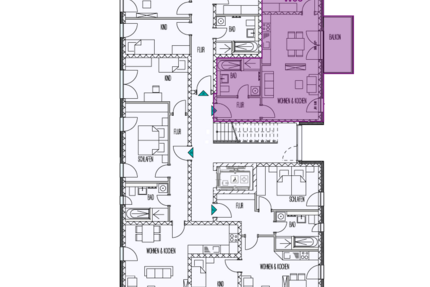 Wohnung Greifswald Nördliche Mühlenvorstadt - 2 Zimmer, 61 m&sup2;, 359.750&euro; | Angebot:24442803
