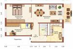 Etagenwohnung Gützkow - 3 Zimmer, 68 m&sup2;, 546&euro; | Angebot:26177781