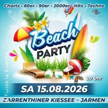 BEACHPARTY w/ Zarrenthiner Kiessee - DJ_PeeKay (Klangkultur MV) 15.08.2026 Badeanstalt Zarrenthiner Kiessee