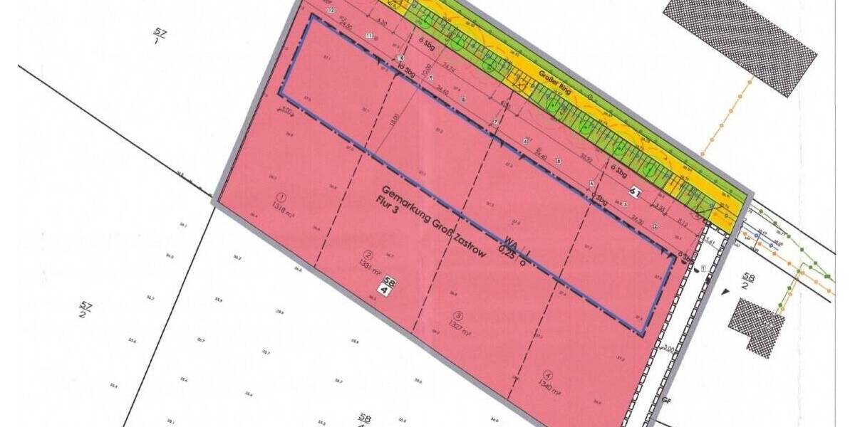 Grundstück Groß Zastrow Groß Zastrow - 72.495&euro; | Angebot:25675944
