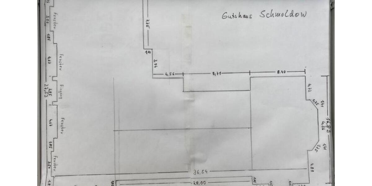 Villa Gützkow - 20 Zimmer, 1.500 m&sup2;, 129.000&euro; | Angebot:25271800