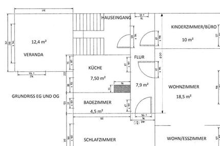 Wohnung Greifswald Eldena - 5 Zimmer, 85 m&sup2;, 490&euro; | Angebot:26611840