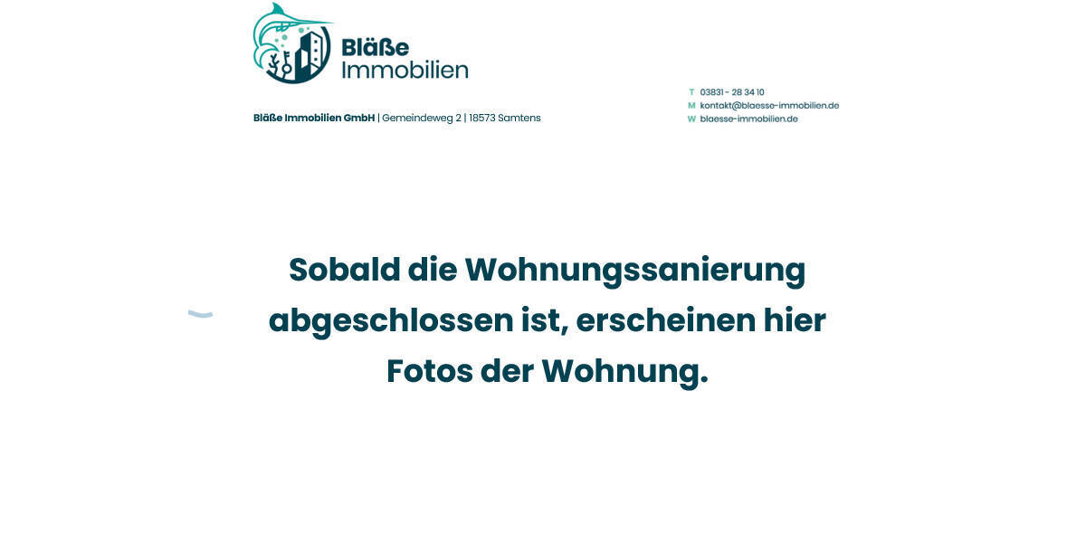 Etagenwohnung Gützkow - 3 Zimmer, 67 m&sup2;, 400&euro; | Angebot:26190694