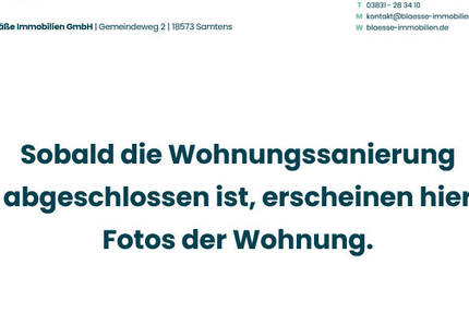 Wohnung Gützkow - 3 Zimmer, 67 m&sup2;, 400&euro; | Angebot:26190694